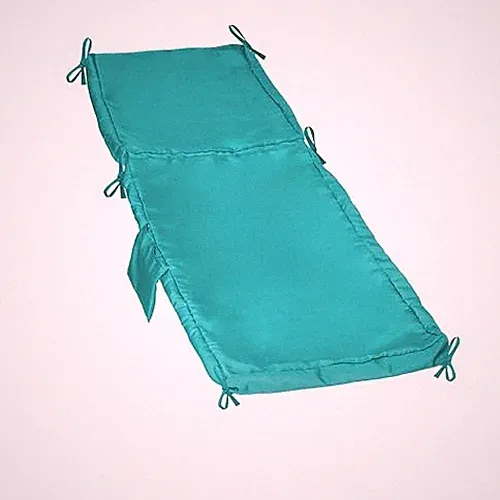 Outdoor Chaise Lounge Cushion Cover 72"x21"x3.5",Rain-Proof,Fade Resistant Tea