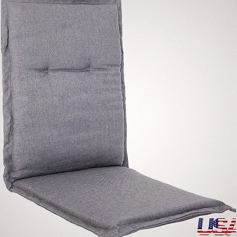 Waterproof Foam Seat Cushion High-Back Chairs Non-Slip Design Easy Care New